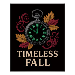 Tijdloos Herfst Poster