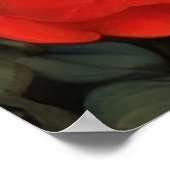 Tijdloos  huisje olieverfschilderij poster (Hoek)