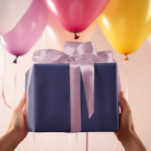 Tijdloos - Indigo Blauwe Inpakpapier