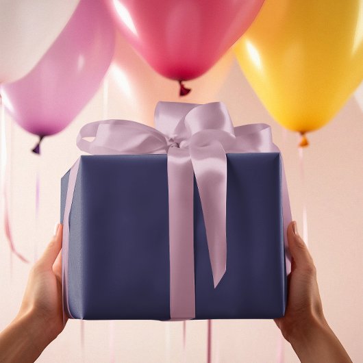 Tijdloos - Indigo Blauwe Inpakpapier