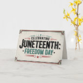 tijdloos juni | Dag van de Vrijheid Kaart (Gele Bloem)