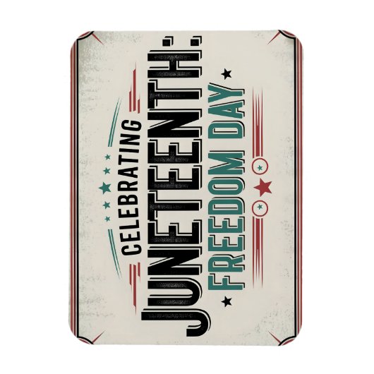 tijdloos juni | Dag van de Vrijheid Magneet (Verticaal)