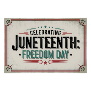tijdloos juni   Dag van de Vrijheid Perfect Poster