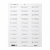 Tijdloos katholieke gewijzigde trouw etiket (Full Sheet)