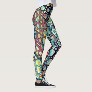 Tijdloos kleurrijk beschermwerk leggings