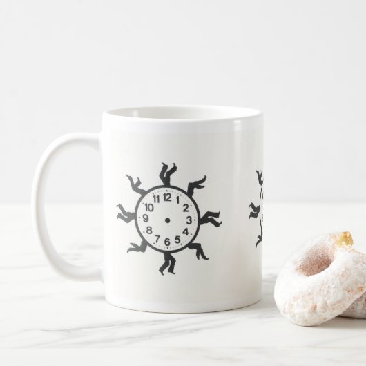 tijdloos koffiemok (Met donut)