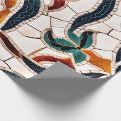 tijdloos kristallen mozaïek cadeaupapier (Hoek)