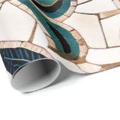 tijdloos kristallen mozaïek cadeaupapier (Rol Hoek)