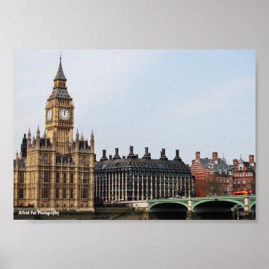 Tijdloos Londen Poster (Voorkant)