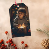 Tijdloos - Misty Sage - Kerst foto cadeau Labels Cadeaulabel