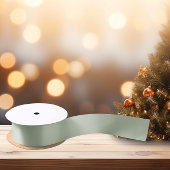 Tijdloos - Misty Sage Satijnen Lint