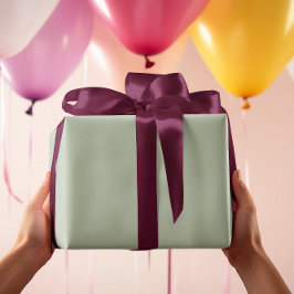 Tijdloos - Misty Sage Wrapping Paper Cadeaupapier