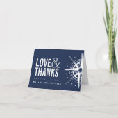 Tijdloos moderne dankjewel bedankkaart (Voorkant)