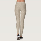 tijdloos natuurlijk linnen leggings (Achterkant)