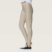 tijdloos natuurlijk linnen leggings (Links)