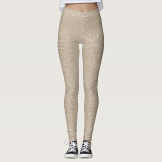 tijdloos natuurlijk linnen leggings