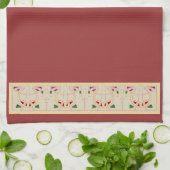 Tijdloos opvolger grafisch ontwerp theedoek (Gevouwen)