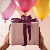 Tijdloos - perzik roze inpakpapier