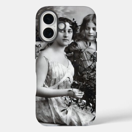 Tijdloos portret van moeder en dochter Case-Mate iPhone case (Achterkant)