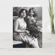 Tijdloos portret van moeder en dochter