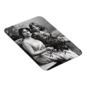 Tijdloos portret van moeder en dochter magneet (Rechterzijde)