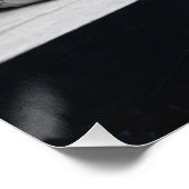 Tijdloos portret van moeder en dochter perfect poster (Hoek)