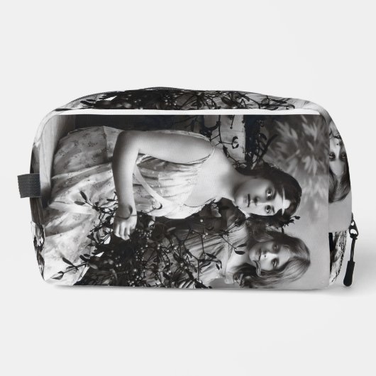 Tijdloos portret van moeder en dochter toilettasje (Voorkant)