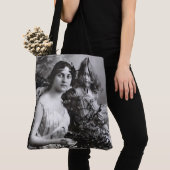 Tijdloos portret van moeder en dochter tote bag (Dichtbij)