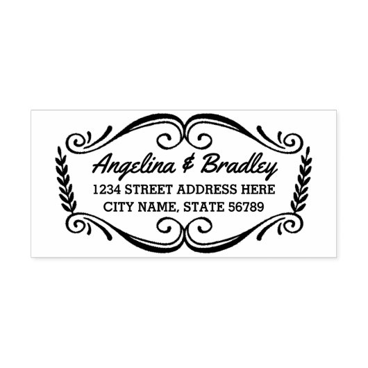 tijdloos | Retouradresstempel Zelfinktende Stempel (Design)