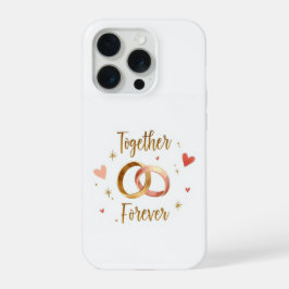 Tijdloos romantische telefoonhoes iPhone 15 pro case