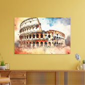 Tijdloos Rome, Italië Canvas Afdruk (Insitu (Woonkamer))