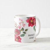  tijdloos rood koffiemok (Voorkant rechts)