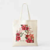  tijdloos rood tote bag (Voorkant)