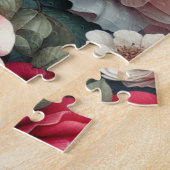 Tijdloos Roos Bloemencharme Legpuzzel (Zijkant)