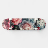 Tijdloos Roos Bloemencharme Persoonlijk Skateboard (Horizontaal)