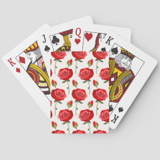 tijdloos Roos Pokerkaarten