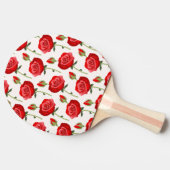 tijdloos Roos Tafeltennisbatje (Zijkant)