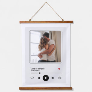 Tijdloos Samen Koppel Wanddecoratie Hangend Wandkleed