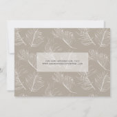 Tijdloos script | De foto bewaart de Datum Save The Date (Achterkant)