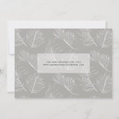 Tijdloos script | De foto bewaart de Datum Save The Date (Achterkant)