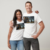 tijdloos strand t-shirt (Unisex)