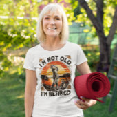 Tijdloos T-shirt van de pensioenattitude