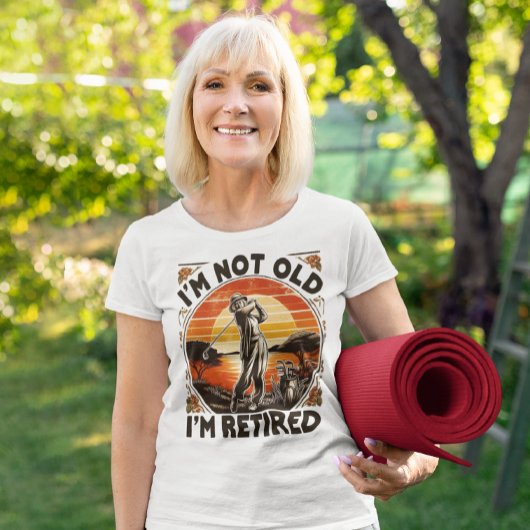 Tijdloos T-shirt van de pensioenattitude