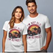 Tijdloos T-shirt van de pensioenattitude