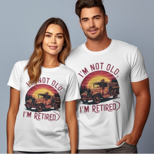 Tijdloos T-shirt van de pensioenattitude