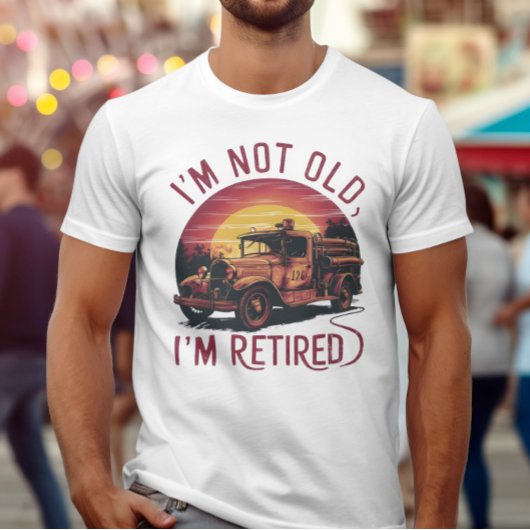 Tijdloos T-shirt van de pensioenattitude