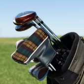 tijdloos tartan-patroon golfheadcover (Insitu)