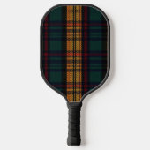 tijdloos tartan-patroon pickleball paddle (Achterkant)