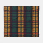 Tijdloos Tartanpatroon  Fleece Deken (Voorkant (Horizontaal))