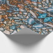 Tijdloos terrein – elegant inpakpapier (Hoek)